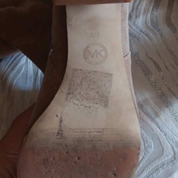 Brown Suede Women's Boots - Picture 3 of 8